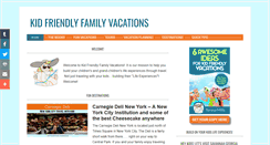 Desktop Screenshot of kid-friendly-family-vacations.com