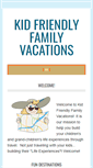 Mobile Screenshot of kid-friendly-family-vacations.com